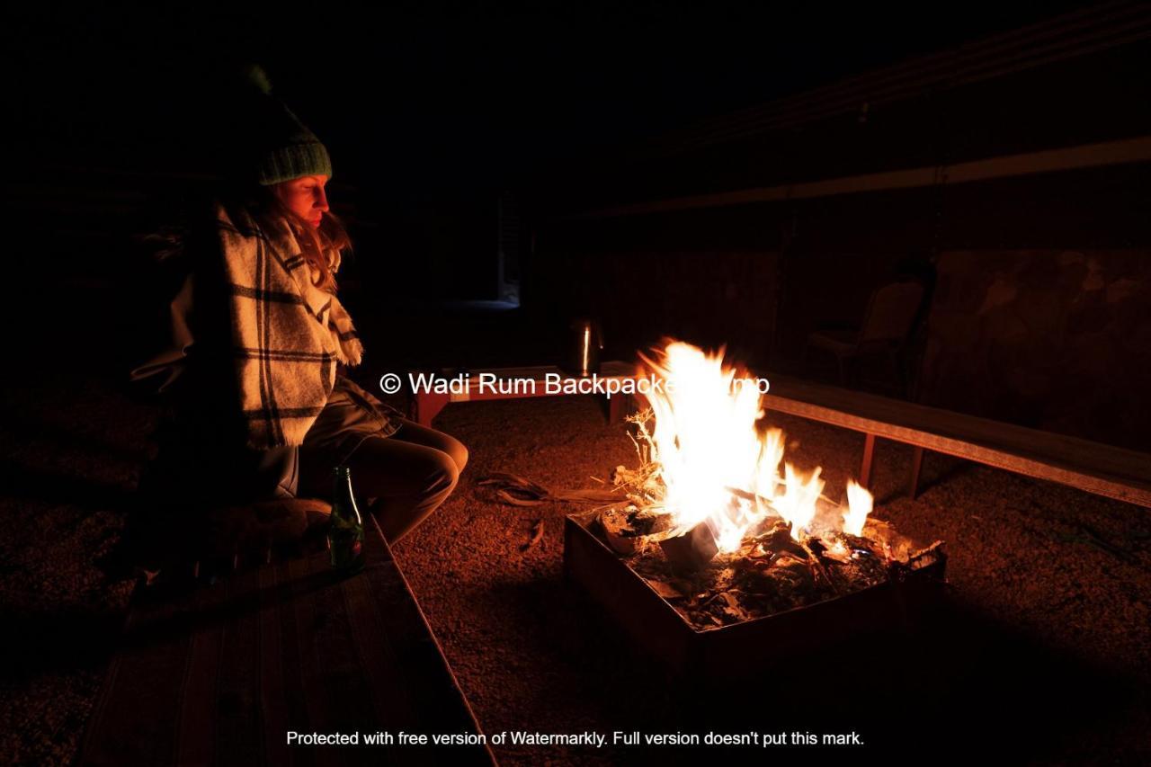 Wadi Rum Backpacker Camp Εξωτερικό φωτογραφία