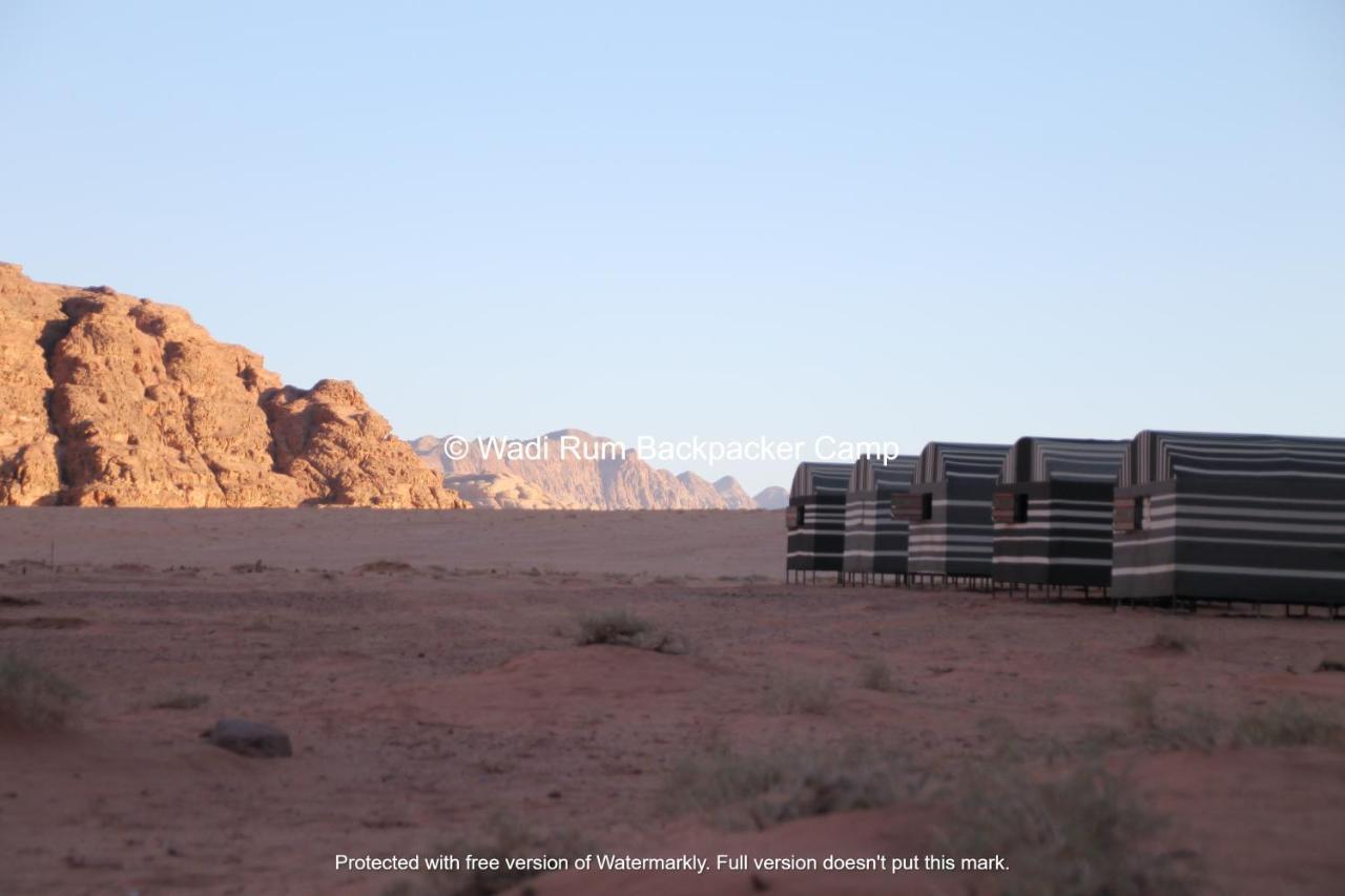Wadi Rum Backpacker Camp Εξωτερικό φωτογραφία