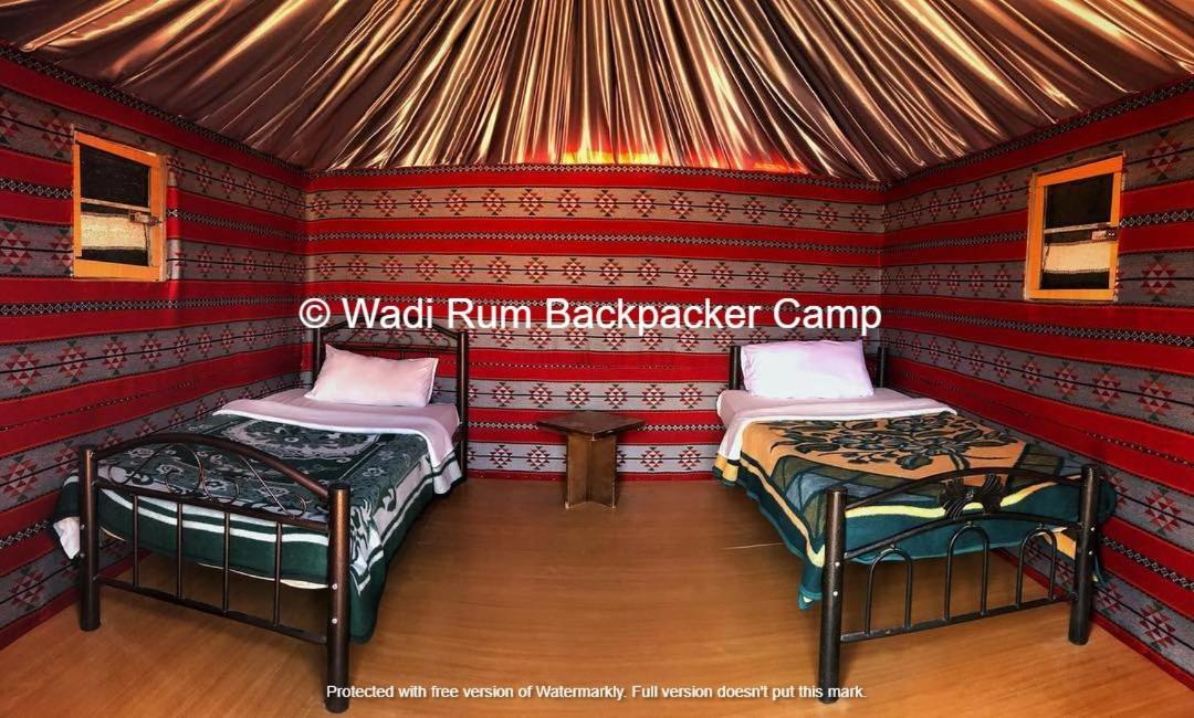 Wadi Rum Backpacker Camp Εξωτερικό φωτογραφία