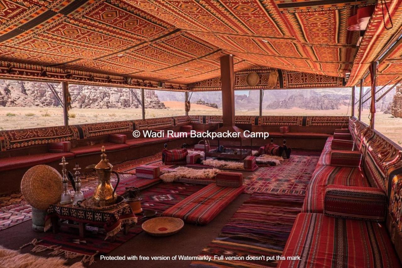 Wadi Rum Backpacker Camp Εξωτερικό φωτογραφία