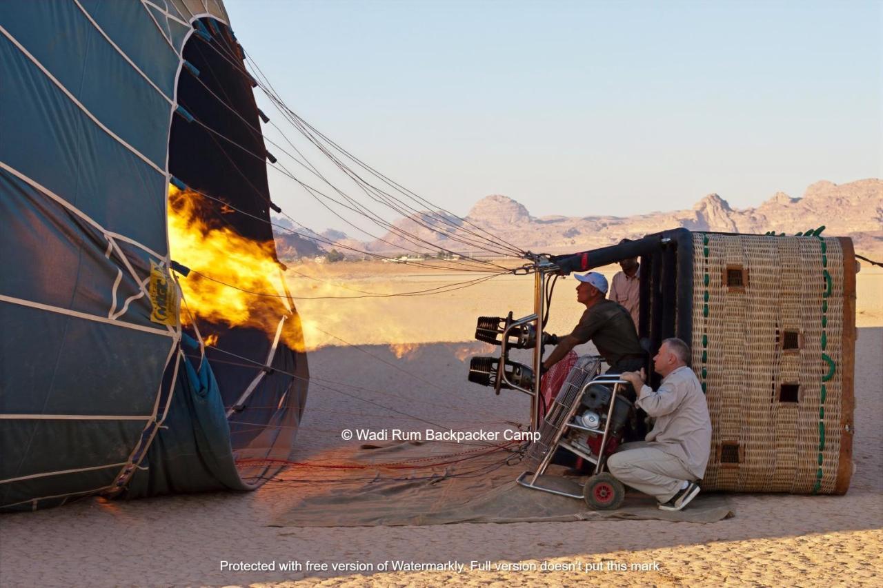 Wadi Rum Backpacker Camp Εξωτερικό φωτογραφία