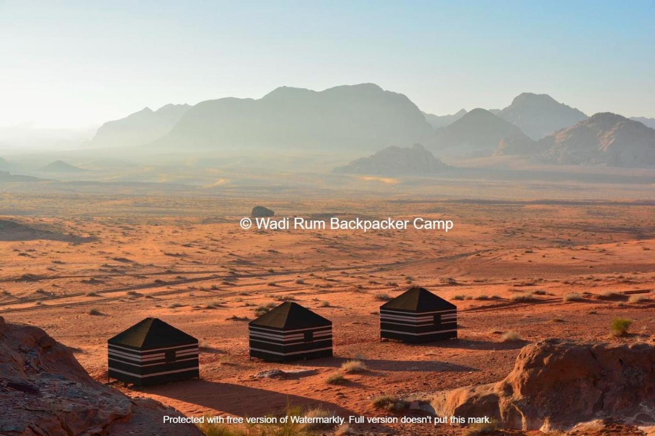 Wadi Rum Backpacker Camp Εξωτερικό φωτογραφία